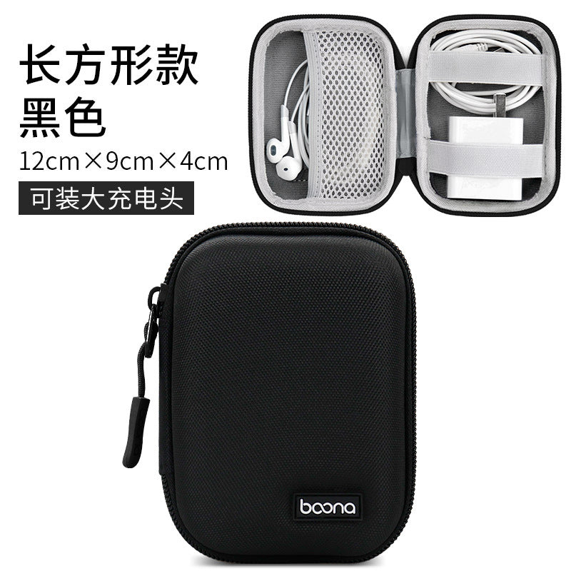 Bluetooth Earphone Storage Bag with Charger Organizer