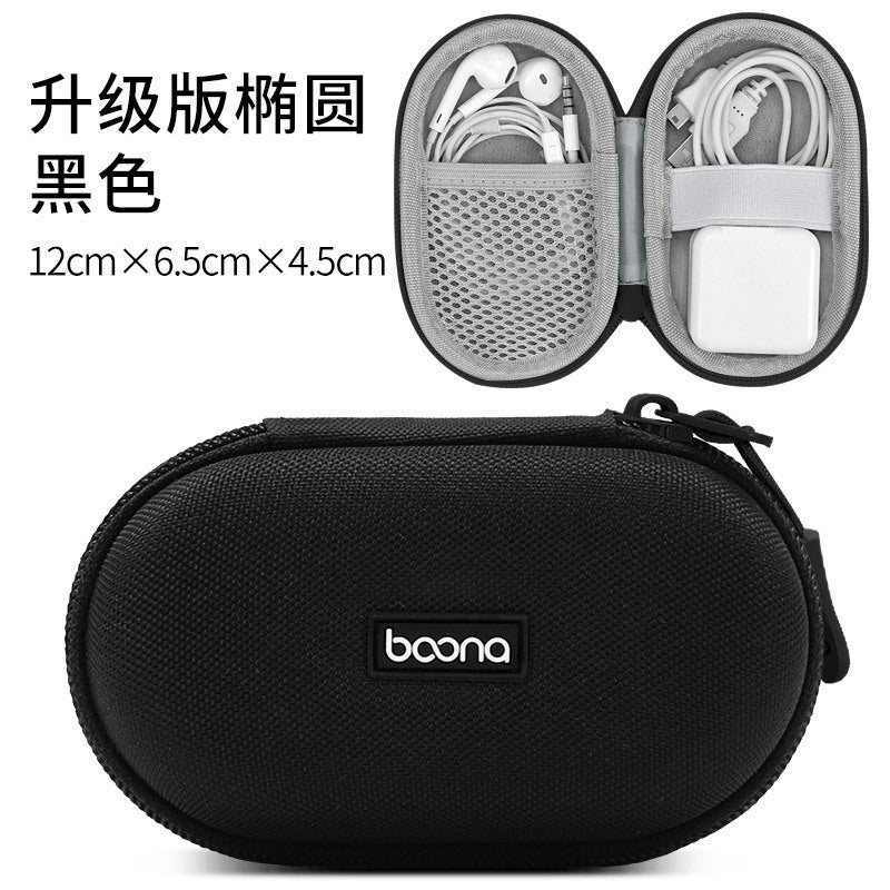 Bluetooth Earphone Storage Bag with Charger Organizer