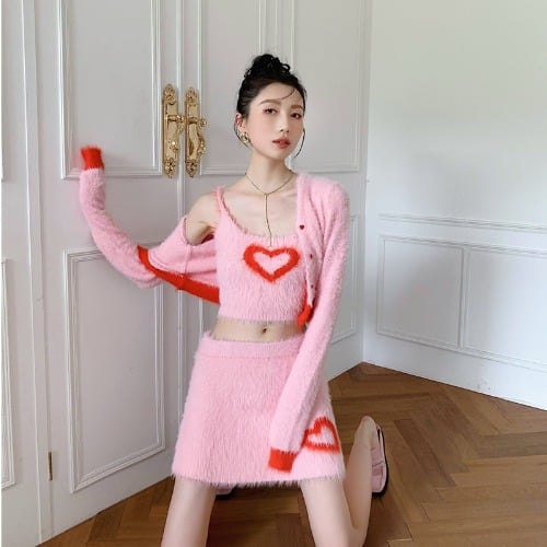 Furry Love Sling Long Sleeve Top