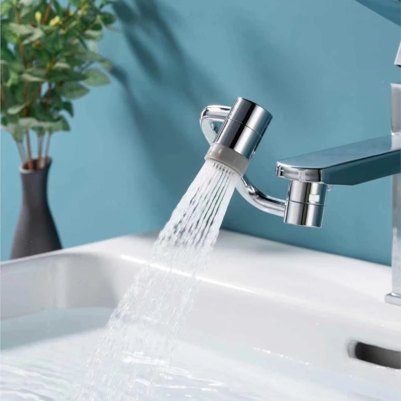 1080° Rotatable Faucet Extender – Universal Splash-Free Sink Sprayer