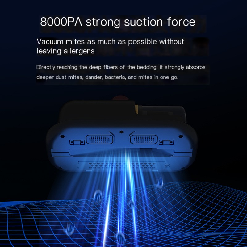 UV Sterilizer Handheld Vacuum for Dust Mite Removal