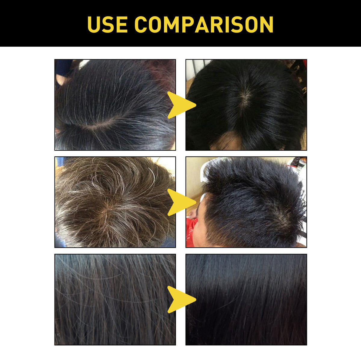 EELHOE Herbal Shampoo with Fo-Ti Essence for Hair Care