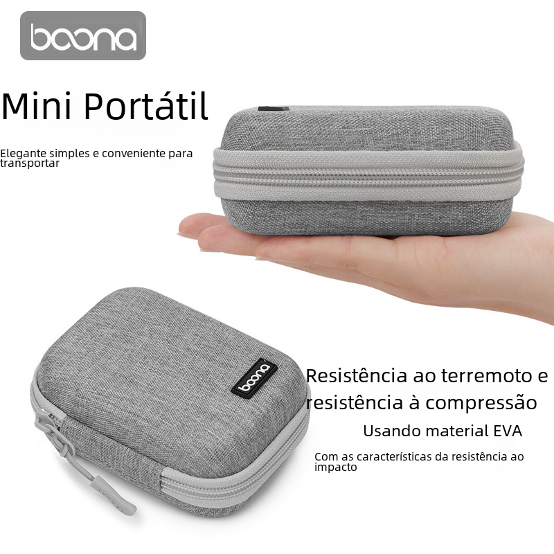 Bluetooth Earphone Storage Bag with Charger Organizer