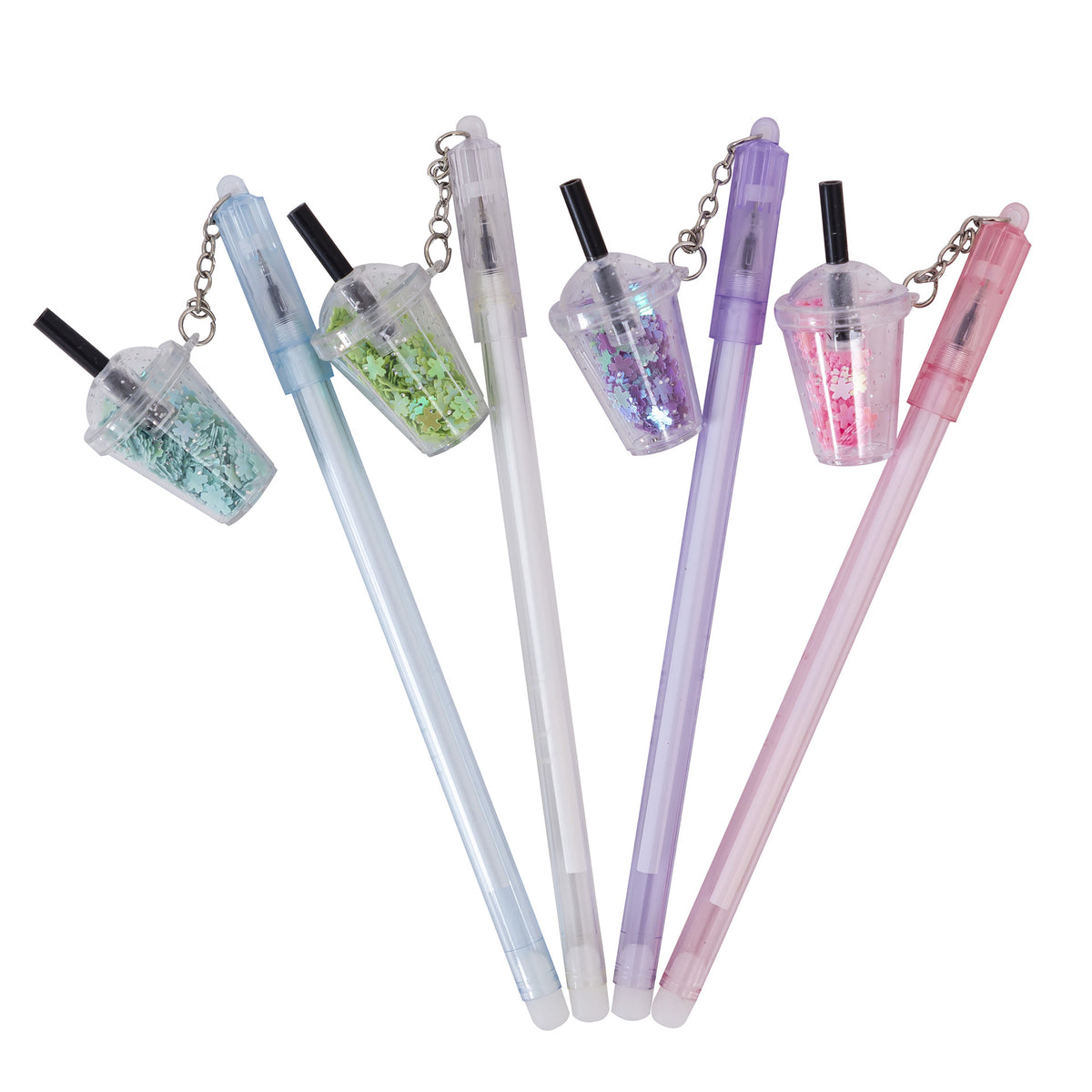 Creative Transparent Milk Tea Cup Glitter Pen (Wholesale)