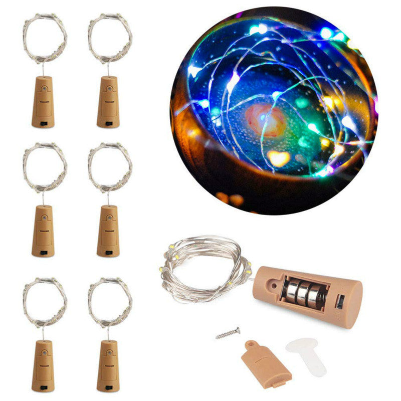 LED Light with Button Battery Box