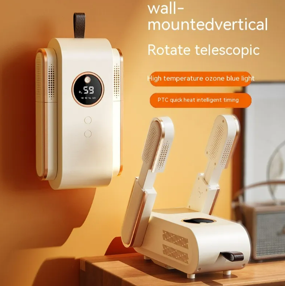Intelligent Shoe & Glove Dryer with LED Display