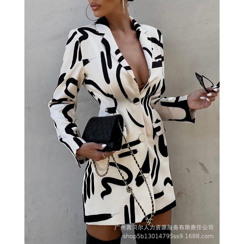 Women's Long Sleeve Cardigan & Bodycon Dress Set