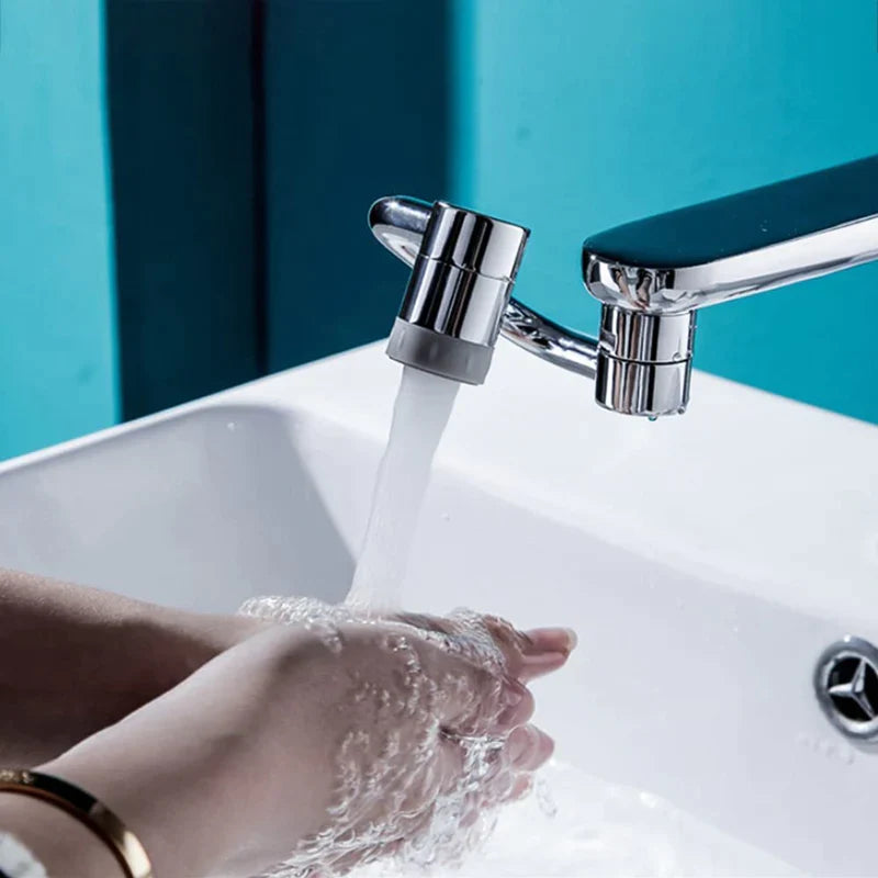 1080° Rotatable Faucet Extender – Universal Splash-Free Sink Sprayer