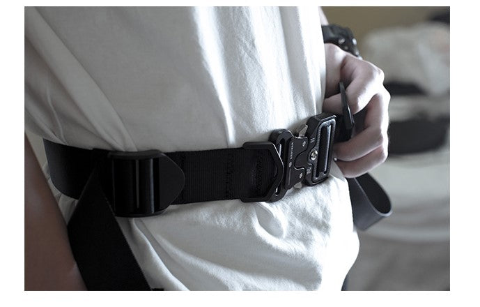 RANTERS Cyberpunk Tactical Cobra Buckle Belt