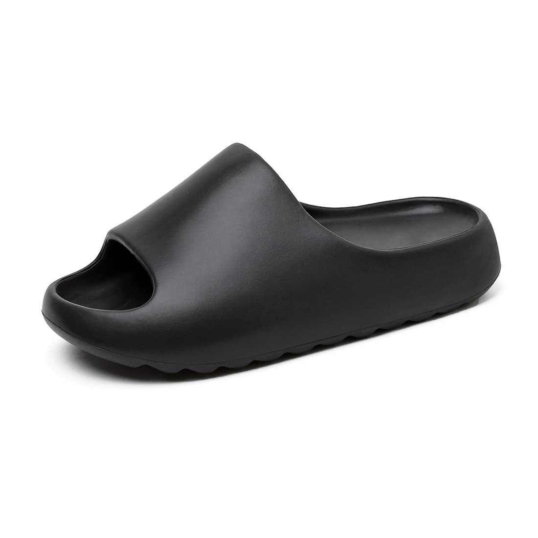 XTJSCBDSH Cloud Slides for Men and Women Quick Drying Slippers Shoe Open Toe Thick Soft Platform Slide Sandals Daily Shower Sandals Non-Slip Bathroom Slippers Summer for Indoor & Outdoor