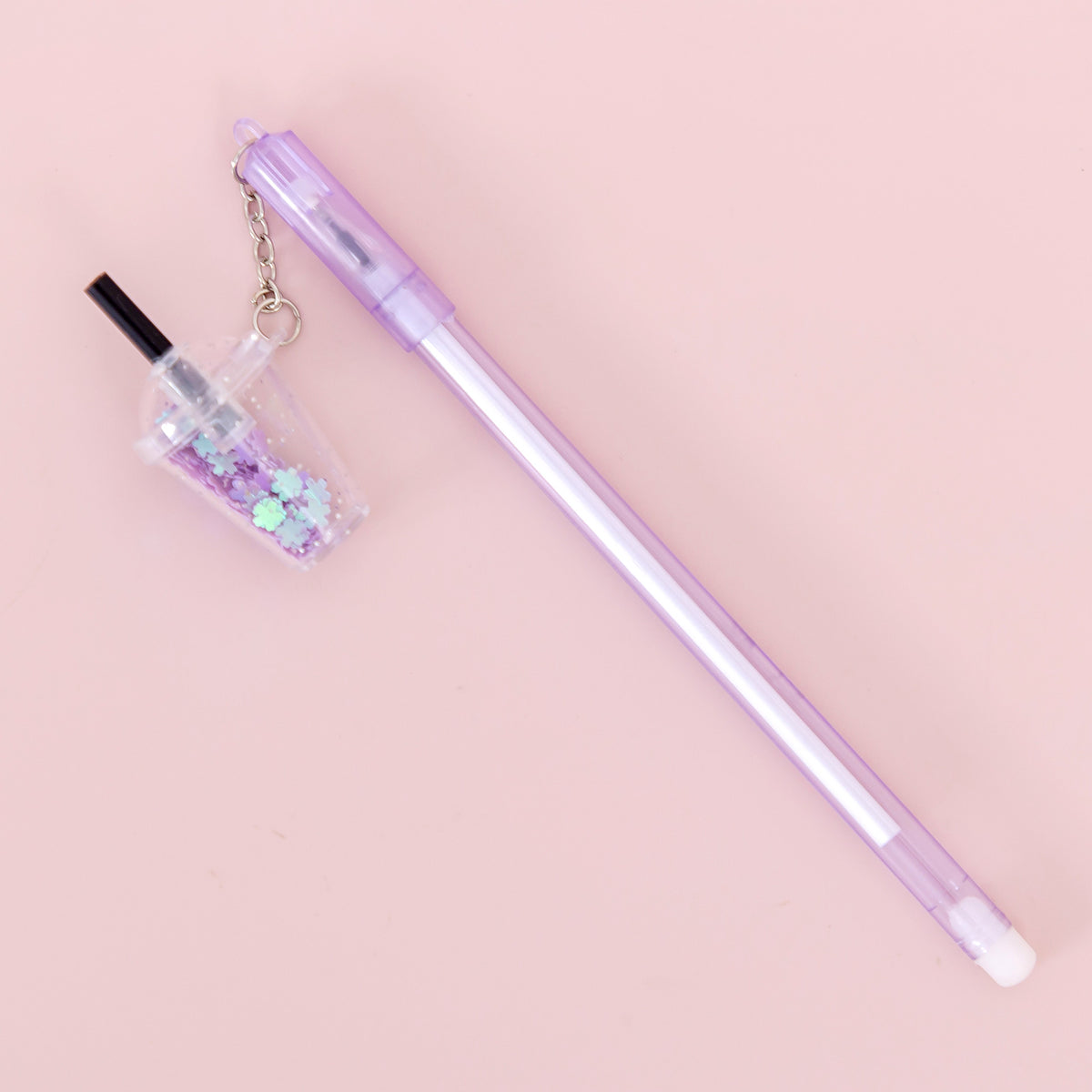 Creative Transparent Milk Tea Cup Glitter Pen (Wholesale)